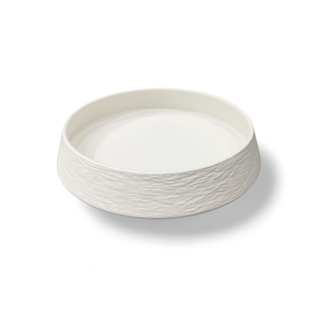 LOVO Ripple Bowl – Luxury Ceramic Candle Vessel | Home Décor UAE