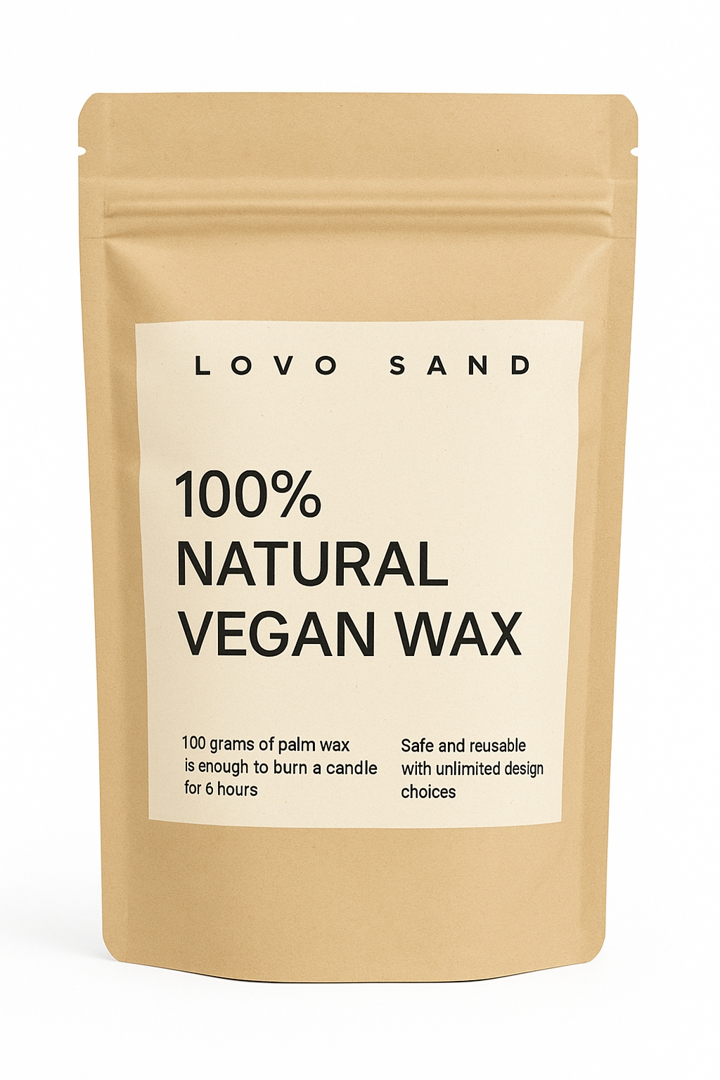 Lovo Sand   Candle   1kg   +   Wicks